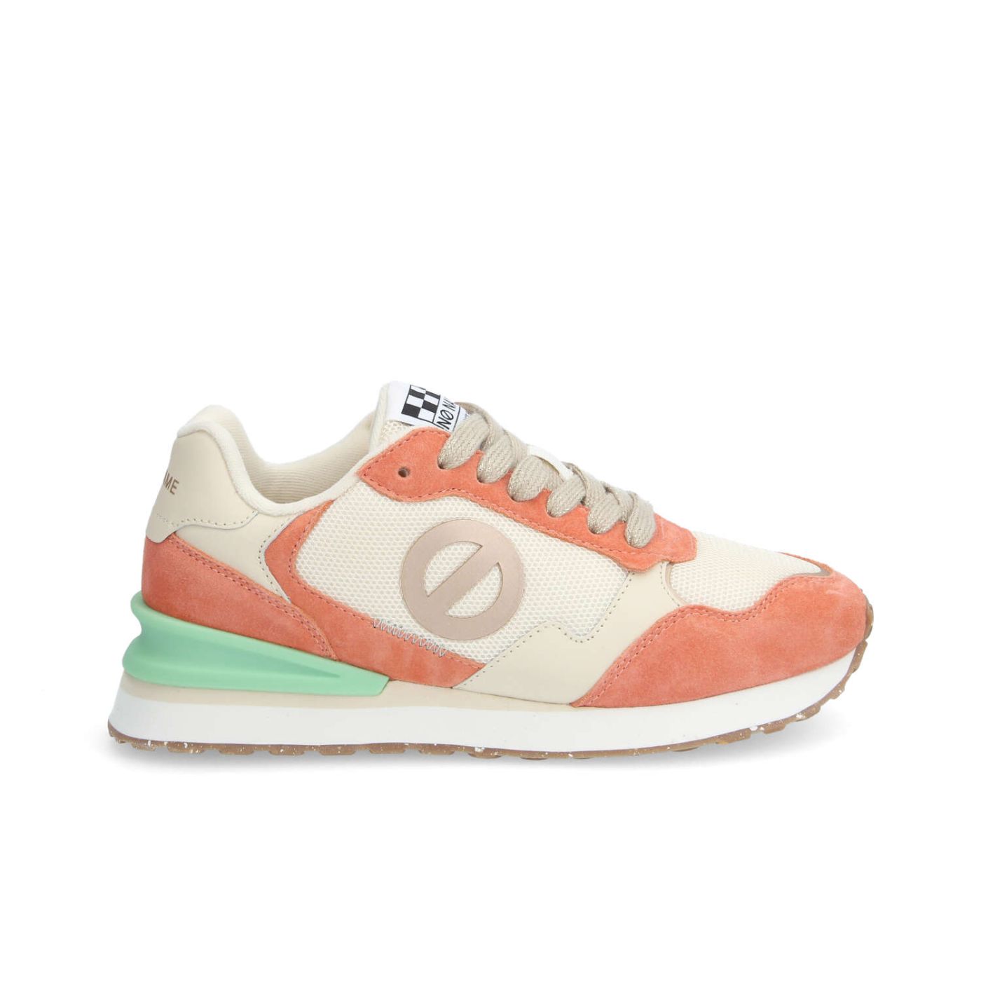 TOVA RUNNER W - SUEDE/MESH/NAPP - MELON/BLANC CASSE/BEIGE